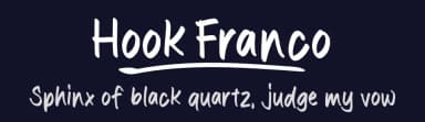 Hook Franco by MJType — Script Handwritten Font — thumbnail 2