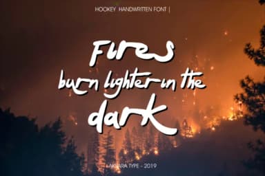 Hookey Font by pandastock — Script Handwritten Font — thumbnail 3