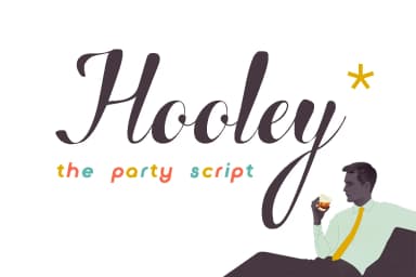 Hooley Font by Etewut — Script Handwritten Font — thumbnail 1