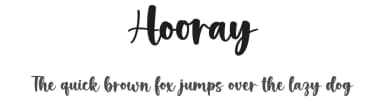 Hooray by Graphix Line Studio — Script Handwritten Font — thumbnail 1