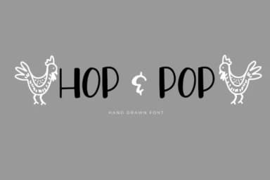 Hop and Pop Font by Studio_Art — Script Handwritten Font — thumbnail 1