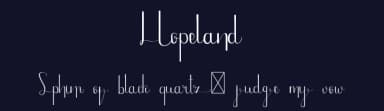 Hopeland by Edric Studio — Script Handwritten Font — thumbnail 2