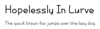 Hopelessly In Lurve by Chequered Ink — Script Handwritten Font — thumbnail 1