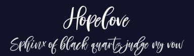 Hopelove by Perspectype Studio - Letterena.com — Script Handwritten Font — thumbnail 2