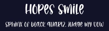 Hopes Smile by PiPi Creative STUDIO — Script Handwritten Font — thumbnail 2