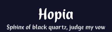 Hopia by 7NTypes — Script Handwritten Font — thumbnail 2