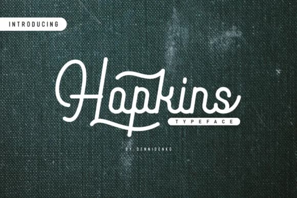 Hopkins Font by takoliko — Script Handwritten Font — preview 1