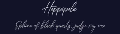 Hoppipola by Faqih Fawaji — Script Handwritten Font — thumbnail 2