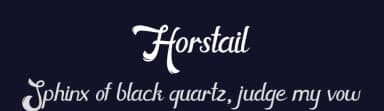 Horstail by PutraCetol Studio — Script Handwritten Font — thumbnail 2