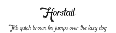 Horstail by PutraCetol Studio — Script Handwritten Font — thumbnail 1