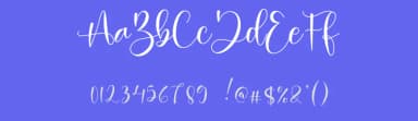 Hosbela by NanaNissa — Script Handwritten Font — thumbnail 3