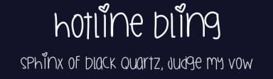 Hotline Bling by Des Gomez — Script Handwritten Font — thumbnail 2