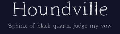 Houndville by Marco Ballarè — Script Handwritten Font — thumbnail 2