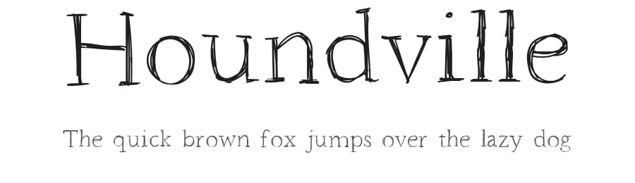Houndville by Marco Ballarè — Script Handwritten Font