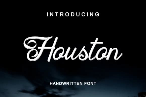 Houston Font by leparte studio — Script Handwritten Font