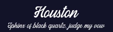 Houston by Pen Culture — Script Handwritten Font — thumbnail 2