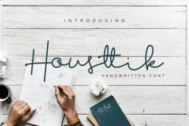 Housttik Font by StudioAKTYPE — Script Handwritten Font — thumbnail 1
