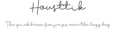 Housttik by StudioAKTYPE — Script Handwritten Font — thumbnail 1