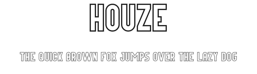Houze by NihStudio — Sans Serif Font