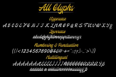 Hovercity Font by madhavey — Script Handwritten Font — thumbnail 5