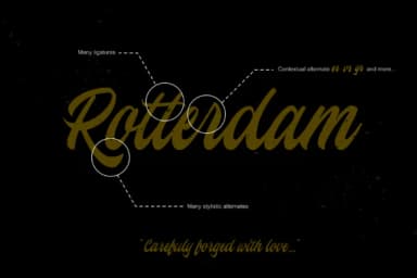 Hovercity Font by madhavey — Script Handwritten Font — thumbnail 6