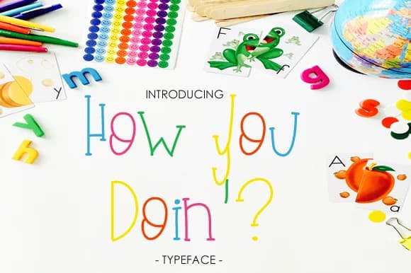 How You Doin' Font by yh.seaofknowledge — Script Handwritten Font