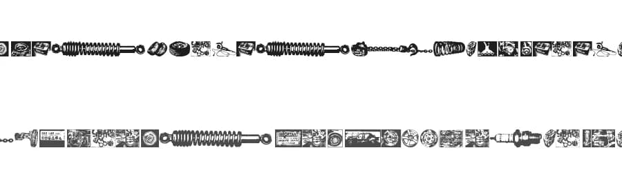 How Can I Organize My Garage? by Juha Korhonen — Dingbats Font