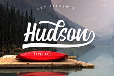 Hudson Font by Pasha Larin — Script Handwritten Font — thumbnail 1