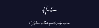 Hudson by alphArtype — Script Handwritten Font — thumbnail 2
