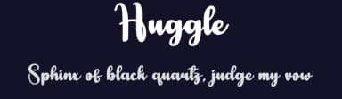 Huggle by Scratchones — Script Handwritten Font — thumbnail 2