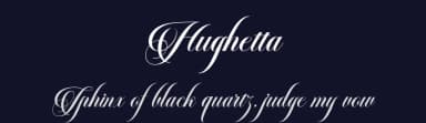Hughetta by Has Rizal — Script Handwritten Font — thumbnail 2