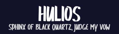Hulios by Skiiller Studio — Script Handwritten Font — thumbnail 2