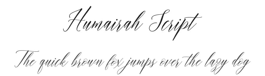 Humairah Script by FadeLine Studio — Script Handwritten Font