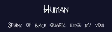 Human by Ben Runneboom — Script Handwritten Font — thumbnail 2