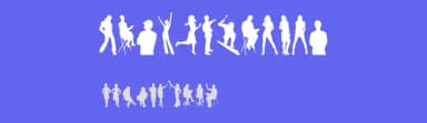Human Silhouettes by Intellecta Design — Dingbats Font — thumbnail 3