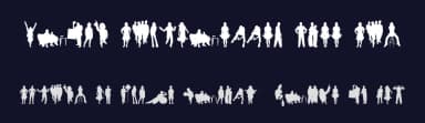 Human Silhouettes Free Six by Intellecta Design — Dingbats Font — thumbnail 2