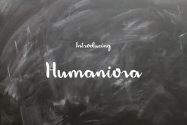 Humaniora Font by enway — Script Handwritten Font — thumbnail 1