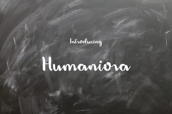 Humaniora Font by enway — Script Handwritten Font