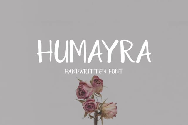 Humayra Font by zuzulgo studio — Script Handwritten Font