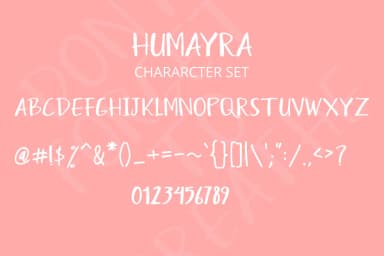 Humayra Font by zuzulgo studio — Script Handwritten Font — thumbnail 4