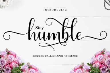 Humble Font by Amarlettering — Script Handwritten Font — thumbnail 1