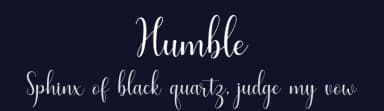 Humble by Amarlettering - Takiy — Script Handwritten Font — thumbnail 2