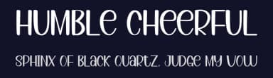 Humble Cheerful by FreshtypeINK — Script Handwritten Font — thumbnail 2
