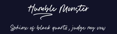 Humble Monster by Letterative Studio — Script Handwritten Font — thumbnail 2