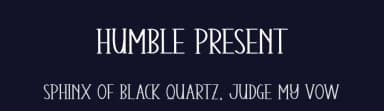 Humble Present by Andi Moz — Script Handwritten Font — thumbnail 2
