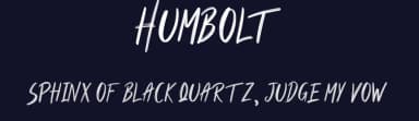 Humbolt by Creatype Studio — Script Handwritten Font — thumbnail 2