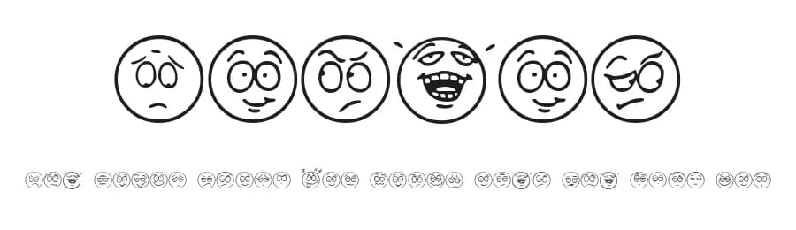 Humeur by ClaudeP — Dingbats Font