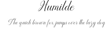 Humilde by Mr Letters — Script Handwritten Font — thumbnail 1