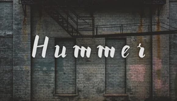 Hummer Font by EdricStudio — Script Handwritten Font