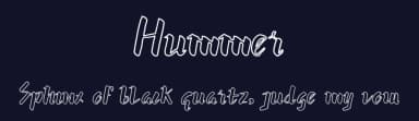 Hummer by Edric Studio — Script Handwritten Font — thumbnail 2